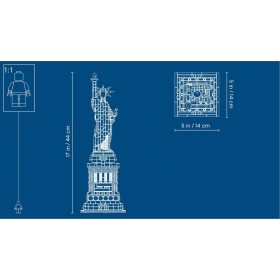 Lego Architecture: Statue of LibertyΚωδικός: 21042  Lego Architecture: Statue of LibertyΚωδικός: 21042