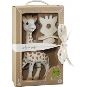 Sophie La Girafe Sophie the Giraffe 0 + μηνών 2τμχ Sophie La Girafe Sophie the Giraffe 0 + μηνών 2τμχ