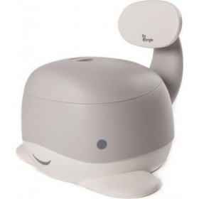 Bo Jungle Whale Potty Grey