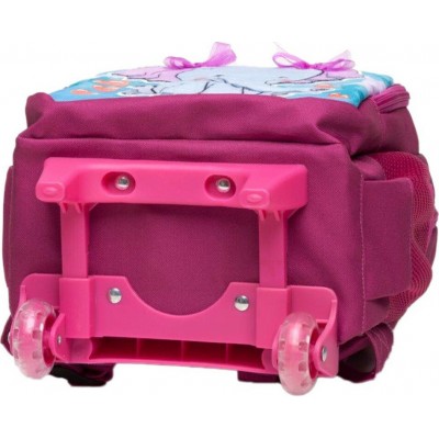 Polo Animal Σχολική Τσάντα Τρόλεϊ Νηπιαγωγείου σε Ροζ χρώμα Μ26 x Π15 x Υ33cmΚωδικός: 9-01-008-8035 