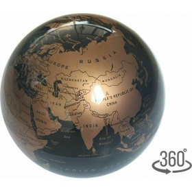 I-Total Υδρόγειος Σφαίρα με Φως Διαμέτρου 15cm σε Μαύρο χρώμα I-Total Υδρόγειος Σφαίρα με Φως Διαμέτρου 15cm σε Μαύρο χρώμα