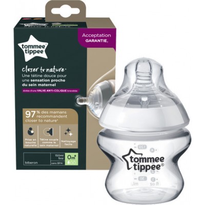 Tommee Tippee Γυάλινο Μπιμπερό CTN 0m+ 150ml