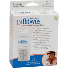 Dr. Brown's Αξεσουάρ Αποθήκευσης Μητρικού Γάλακτος 25τμχ 180ml Dr. Brown's Αξεσουάρ Αποθήκευσης Μητρικού Γάλακτος 25τμχ 180ml