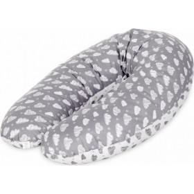 Lorelli Μαξιλάρι Εγκυμοσύνης Clouds Grey 190cm Lorelli Μαξιλάρι Εγκυμοσύνης Clouds Grey 190cm