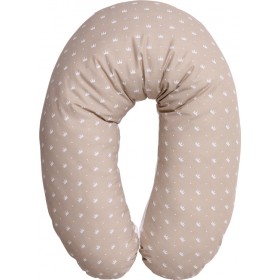 Lorelli Μαξιλάρι Εγκυμοσύνης Ranforce Crowns Latte 190cm Lorelli Μαξιλάρι Εγκυμοσύνης Ranforce Crowns Latte 190cm