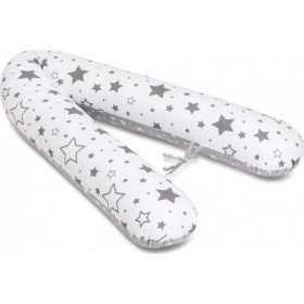 Jukki Μαξιλάρι Εγκυμοσύνης Grey Stars Γκρι 170cm Jukki Μαξιλάρι Εγκυμοσύνης Grey Stars Γκρι 170cm