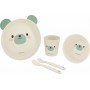 Kikka Boo Bamboo Tableware Bear Mint