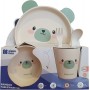 Kikka Boo Bamboo Tableware Bear Mint