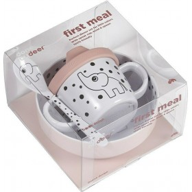 Done by Deer Σετ Φαγητού First Meal Happy Dots Powder