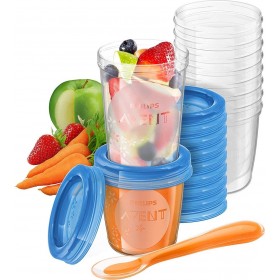 Philips Δοχείο Food Reusable Cup Πλαστικό 41τμχ Philips Δοχείο Food Reusable Cup Πλαστικό 41τμχ