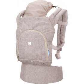 Kikka Boo Κλασικός Μάρσιπος Hoody Beige