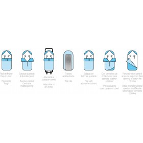 Interbaby Universal Ποδόσακος Mickey Interbaby Universal Ποδόσακος Mickey