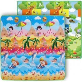 GlobalExpress Χαλάκι Δραστηριοτήτων 180x200cm Beach