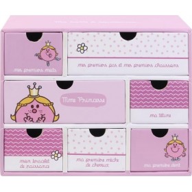 Κουτί Αποθήκευσης Princess με 7 Συρτάρια Ροζ Κουτί Αποθήκευσης Princess με 7 Συρτάρια Ροζ
