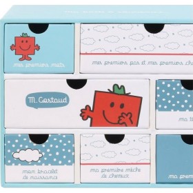 Κουτί Αποθήκευσης Costaud με 7 Συρτάρια Γαλάζιο Κουτί Αποθήκευσης Costaud με 7 Συρτάρια Γαλάζιο