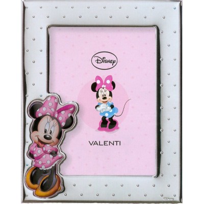 Disney Κορνίζα Ασημένια Minnie Mouse VL/D299-3LRA 9x13cm