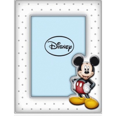 Disney Κορνίζα Ασημένια Mickey Mouse VL/D294-4LC 13x18cm