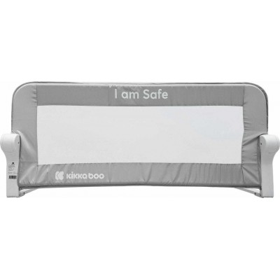 Kikka Boo Προστατευτική Μπάρα Κρεβατιού 150cm I am Safe Grey