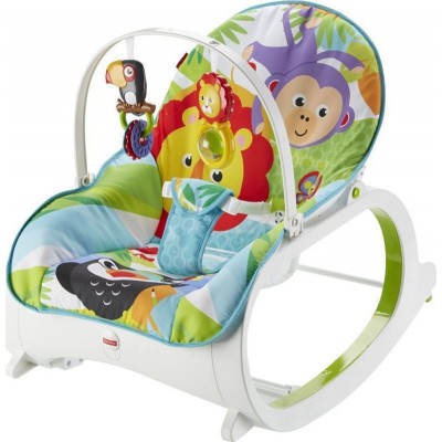 Fisher Price Relax Μωρού Κούνια Infant To Toddler Lion με Δόνηση Για Μέγιστο Βάρος Παιδιού 18kg