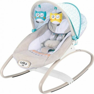 Bebe Stars Relax Μωρού Owl Beige με Μουσική και Δόνηση Για Μέγιστο Βάρος Παιδιού 18kg