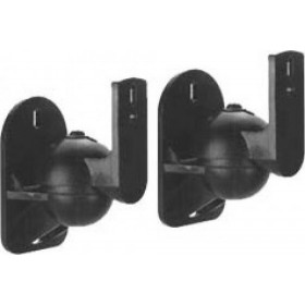 Brateck Βάσεις Ηχείων Τοίχου SB-24 (Ζεύγος) σε Μαύρο Χρώμα Brateck Βάσεις Ηχείων Τοίχου SB-24 (Ζεύγος) σε Μαύρο Χρώμα
