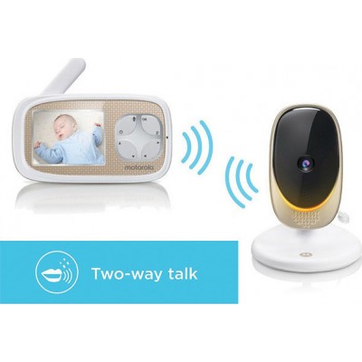 Motorola Ενδοεπικοινωνία Μωρού Με Κάμερα &amp Ήχο Comfort 40Κωδικός: 75655 