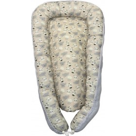 Bebe Stars Βρεφικό Μαξιλάρι Ύπνου Panda Beige Bebe Stars Βρεφικό Μαξιλάρι Ύπνου Panda Beige