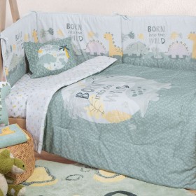 Nef-Nef Πάντα Κλασική Baby Dino Green 40x187cm