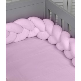 Baby Oliver Πάντα Πλεξούδα Design 12 Pink 18x200cm