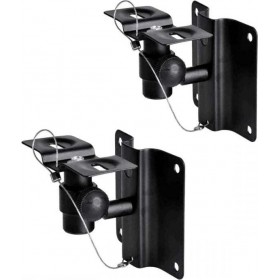 Βάσεις Ηχείων Τοίχου BG-0004 (Ζεύγος) σε Μαύρο Χρώμα