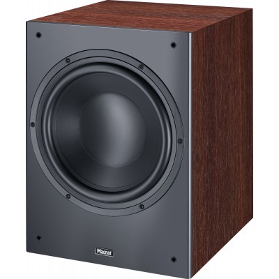 Magnat Signature Sub 530A Αυτοενισχυόμενο Subwoofer με Ηχείο 12" 140W Σκούρο Καφέ