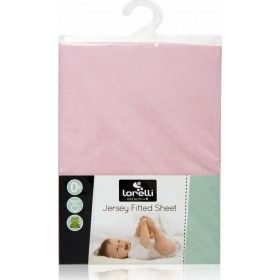 Lorelli Σελτεδάκι Κρεβατιού Jersey 60x120 Pink