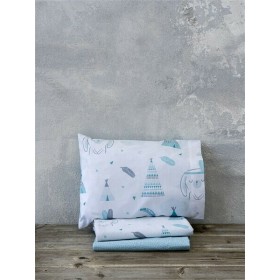 Nima Βρεφική Παπλωματοθήκη Σετ Little Indian 110x145cm