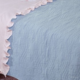 Nef-Nef Βρεφικό Κουβερλί Baby Stars 80x110cm Blue Nef-Nef Βρεφικό Κουβερλί Baby Stars 80x110cm Blue