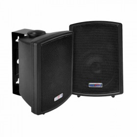 Dibeisi Ζεύγος Παθητικών Ηχείων PA DBS 100W 100W με Γούφερ 3.5" σε Μαύρο Χρώμα