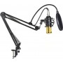 Πυκνωτικό Μικρόφωνο XLR BM-800 Mic Kit Τοποθέτηση Shock Mounted/Clip On Φωνής