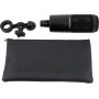 Audio Technica Πυκνωτικό Μικρόφωνο XLR AT2020 Τοποθέτηση Shock Mounted/Clip On Φωνής