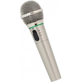 Ασύρματο Δυναμικό Μικρόφωνο AG100B Χειρός Φωνής σε Ασημί Χρώμα