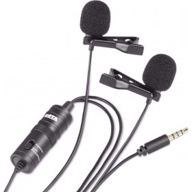 Boya Electret / Πυκνωτικό Μικρόφωνο 3.5mm BY-M1DM Πέτου για Κάμερα Boya Electret / Πυκνωτικό Μικρόφωνο 3.5mm BY-M1DM Πέτου για Κάμερα