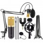 Πυκνωτικό Μικρόφωνο XLR BM-800 V8 Kit Τοποθέτηση Shock Mounted/Clip On Φωνής