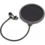 Vonyx Πυκνωτικό Μικρόφωνο XLR Studio Set / Condensor microphone with stand and Τοποθέτηση Shock Mounted/Clip On Φωνής σε Ασημί Χ