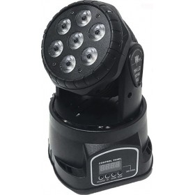 GloboStar Φωτορυθμικό LED με Ρομποτική Κεφαλή 51111 CREE RGBW