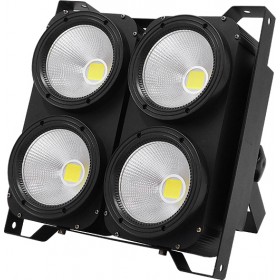 GloboStar Προβολέας LED COB DMX512 Strobe Blinder Matrix Light 400 Watt(4x100w) 6000k Ψυχρό ΛευκόΚωδικός: 51161 