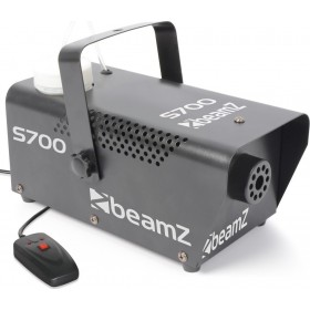 BeamZ S700 Μηχανή Καπνού 700W με Ενσύρματο ΧειριστήριοΚωδικός: 160.438  BeamZ S700 Μηχανή Καπνού 700W με Ενσύρματο ΧειριστήριοΚωδικός: 160.438