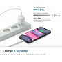 Spigen Φορτιστής Χωρίς Καλώδιο με Θύρα USB-C 20W Power Delivery Λευκός (Powerarc Arcstation Pro)