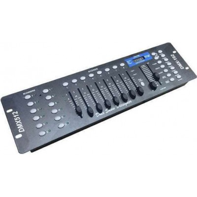 GloboStar 49767 DMX Controller Κονσόλα Φωτισμού με 192 Κανάλια Ελέγχου