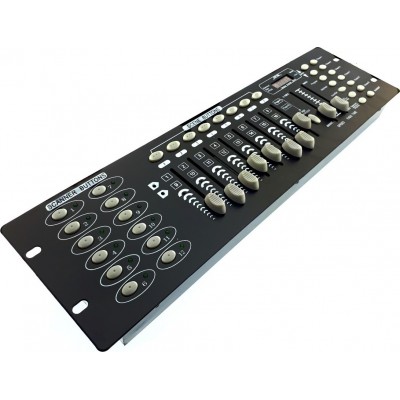 512 Light DMX Controller Κονσόλα Φωτισμού με 192 Κανάλια Ελέγχου με Τοποθέτηση Rack