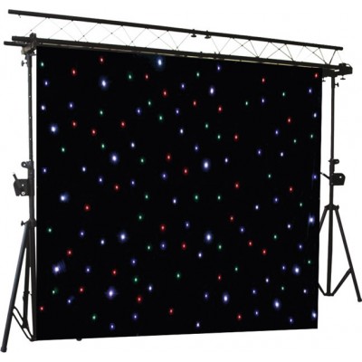 Ibiza Sound Led Curtain Opt Rgb with Bag