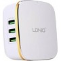 Ldnio Βάση Φόρτισης με 6 Θύρες USB-A 50W Quick Charge 2.0 σε Λευκό χρώμα (A6704)