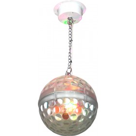 Ibiza Sound Φωτιζόμενη Nτισκομπάλα Astro Ball 20cm LED RGB